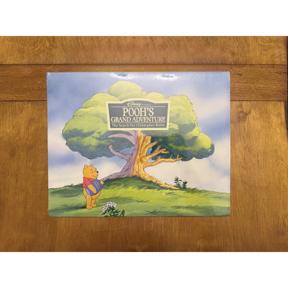 Disney Pooh's Grand Adventure 1997 Exclusive Lithograph Portfolio Set of 4 NEW